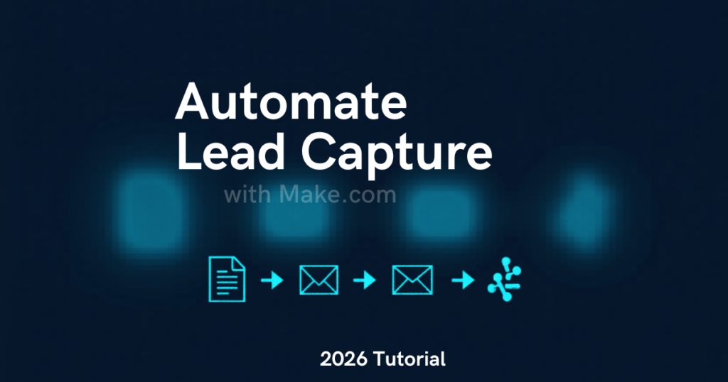 Automate lead capture with Make.com